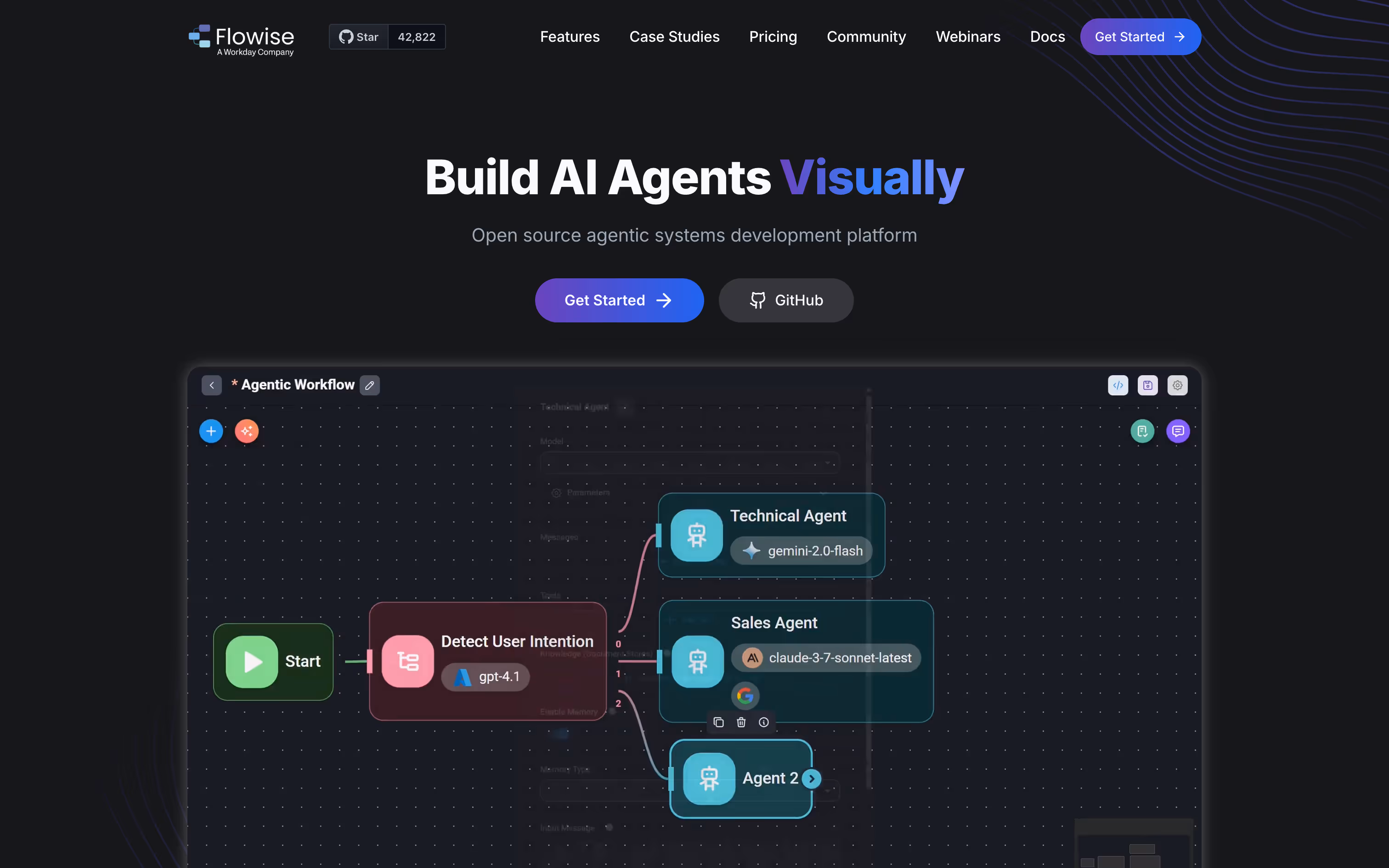 Flowise Landing Page