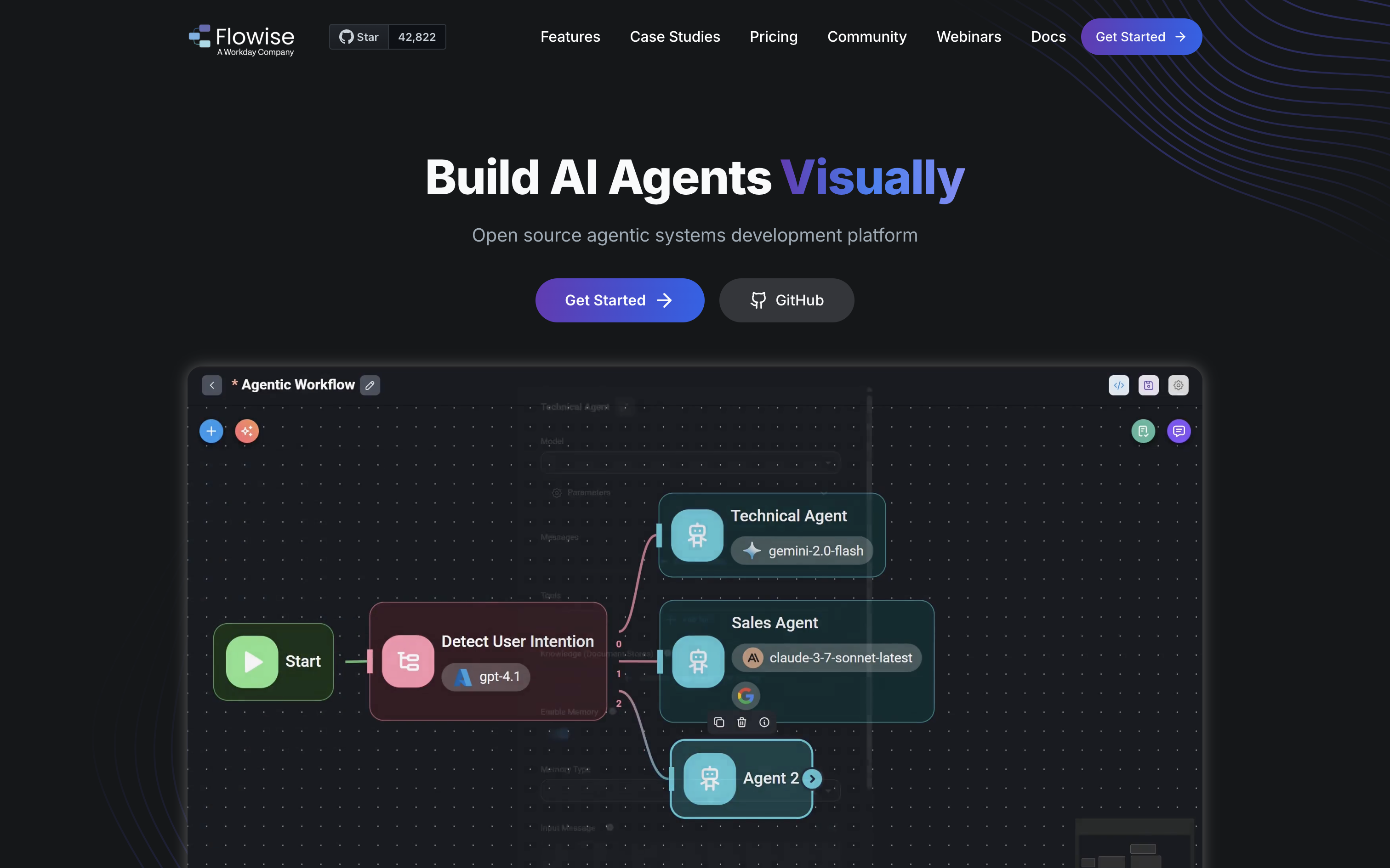 Flowise Landing Page