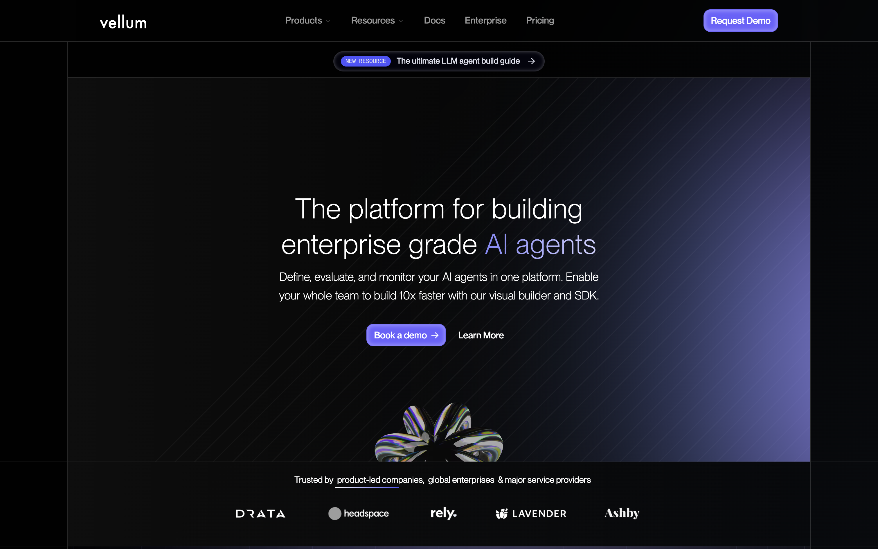 Vellum AI Homepage