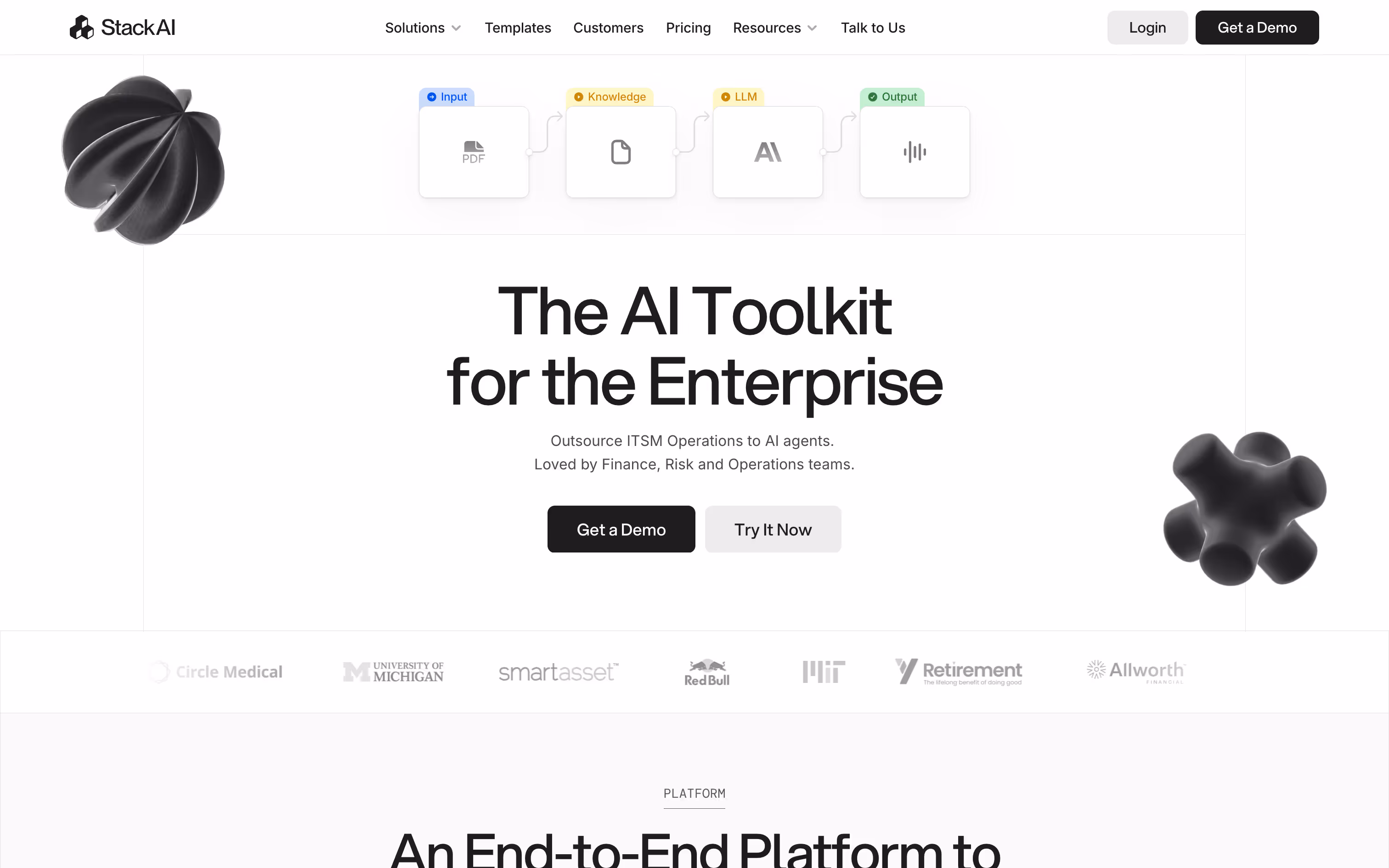 StackAI Homepage
