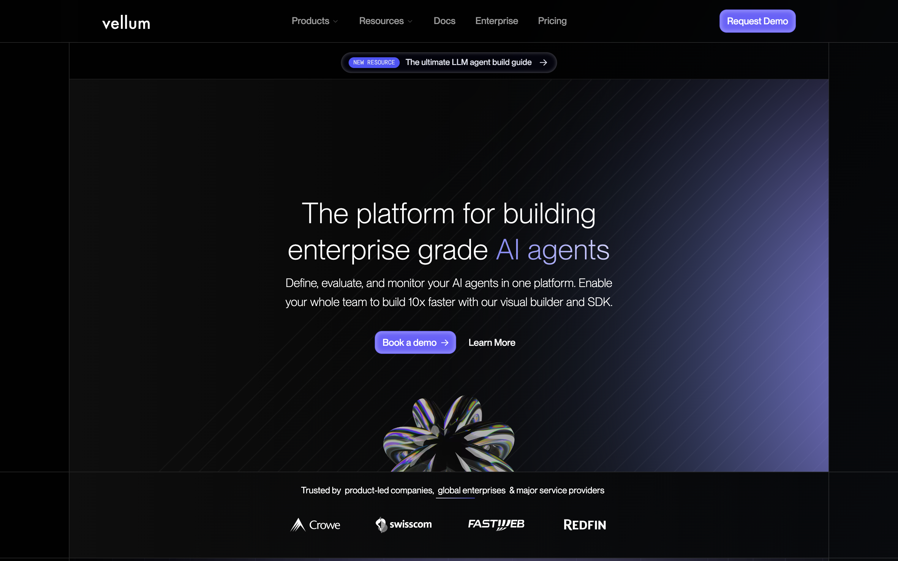 Vellum AI Homepage