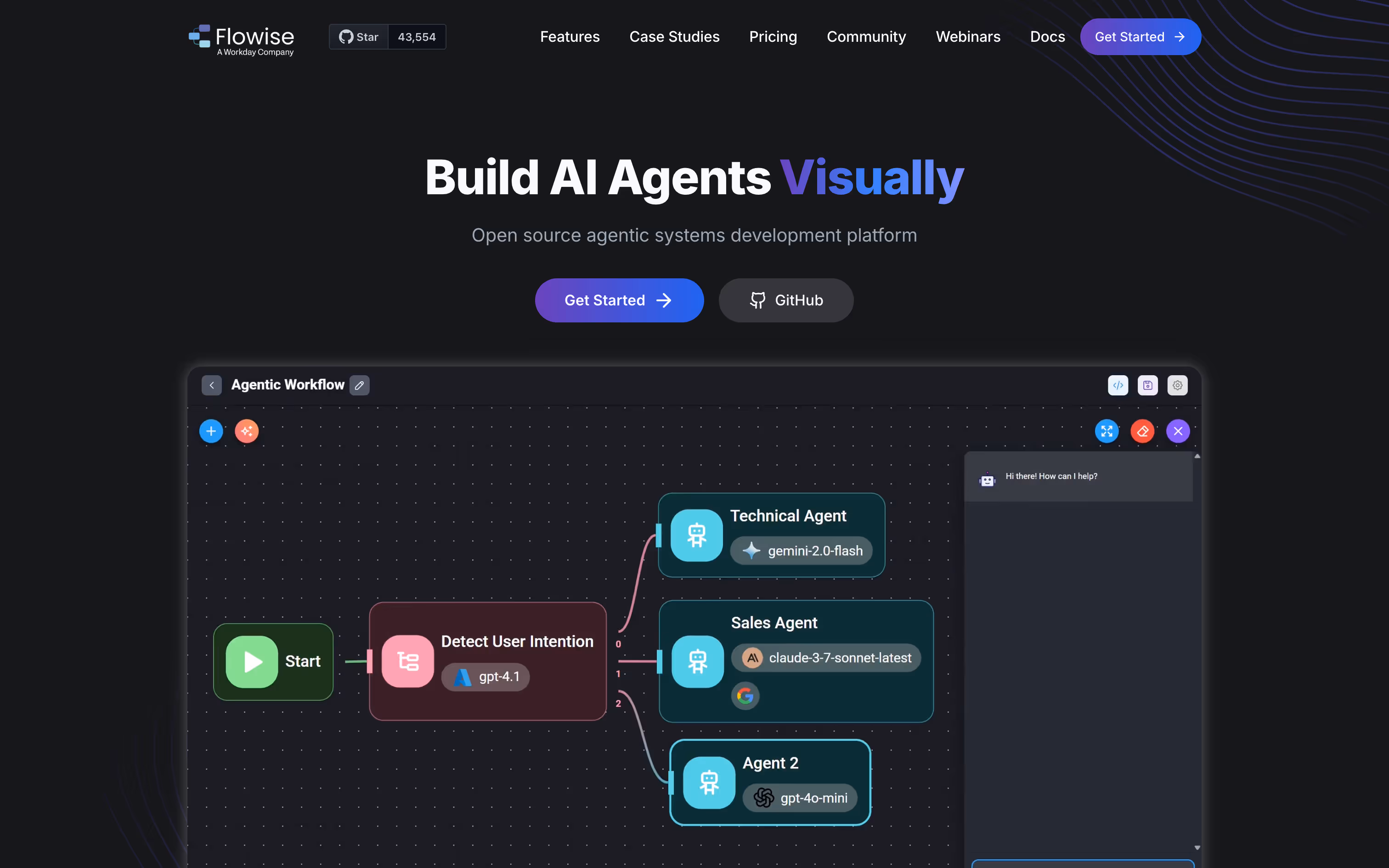 Flowise AI Homepage