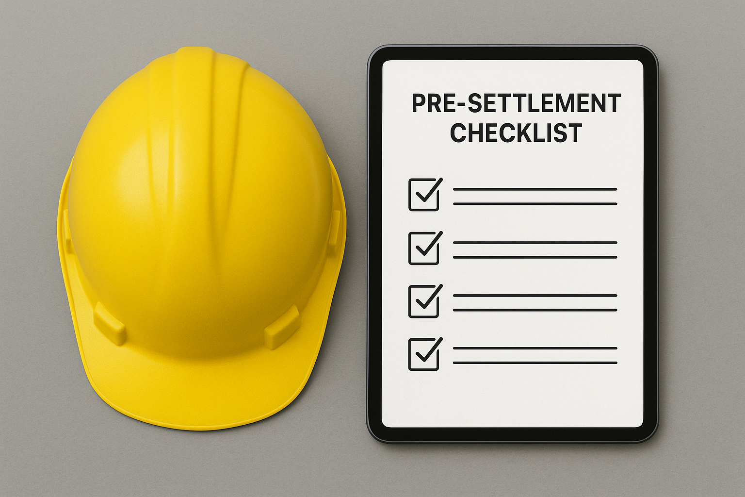 The Ultimate Pre-Settlement Checklist for Property Inspectors