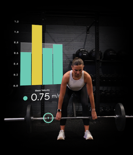 Deadlifting with real-time vbt feedback
