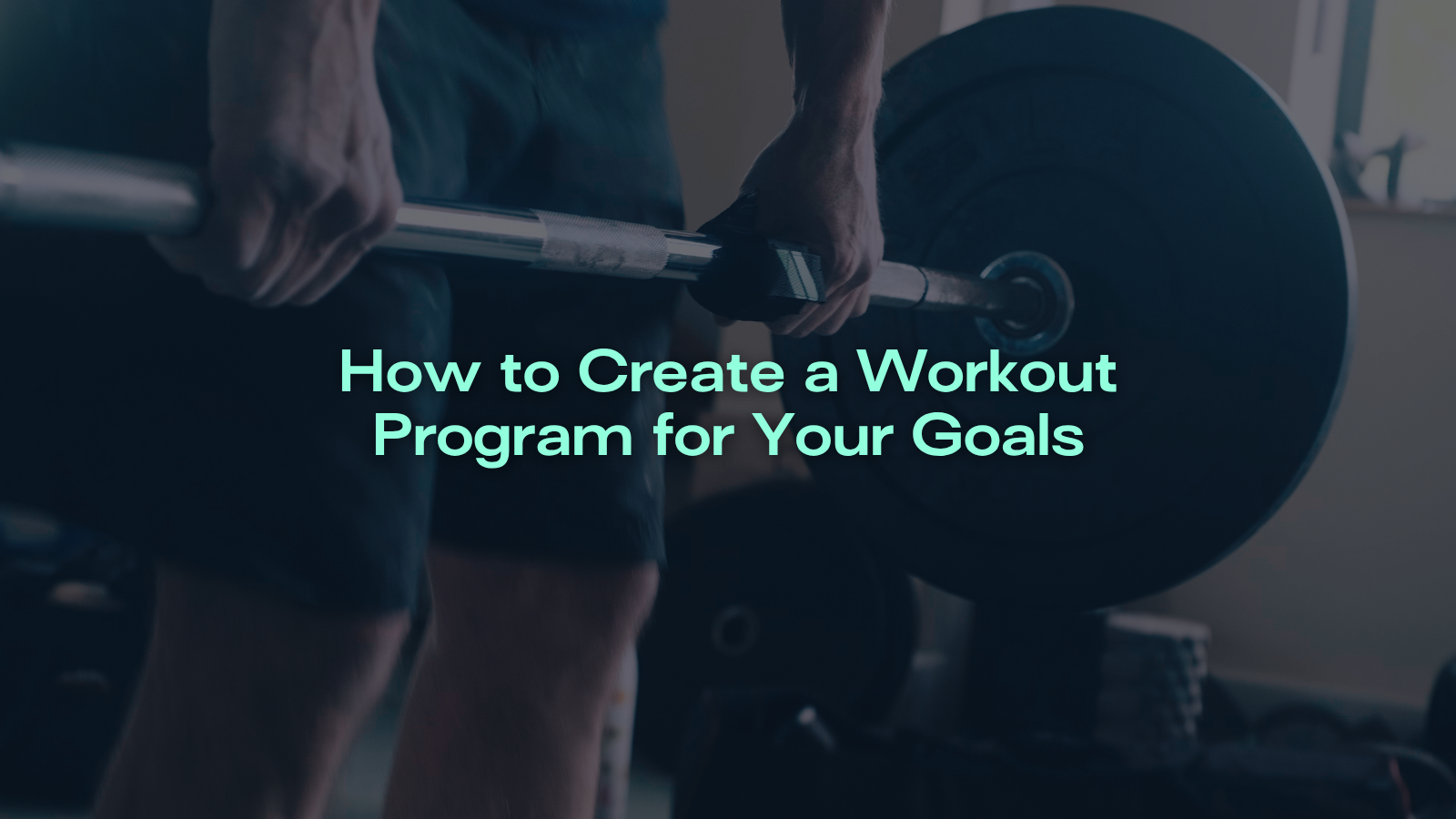How to Create a Workout Program for Your Goals