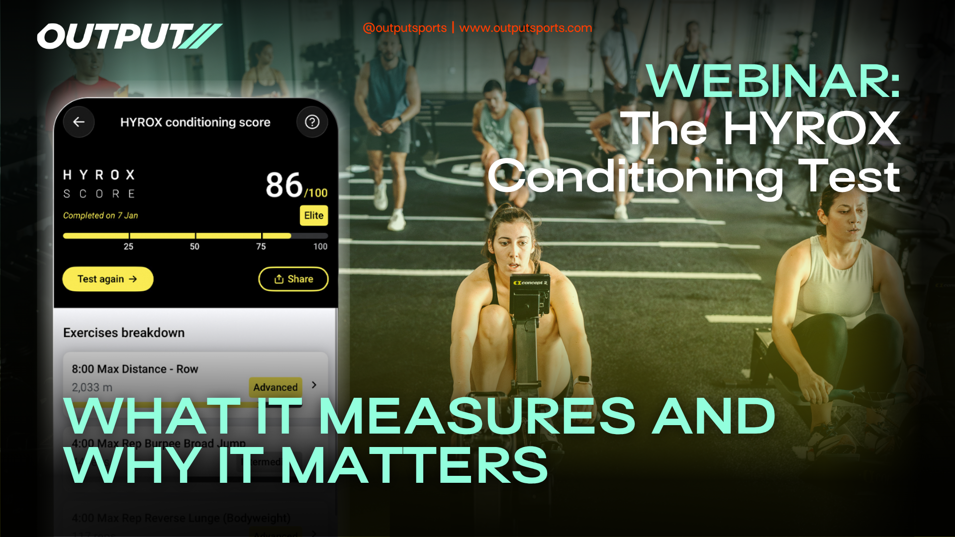 The HYROX Conditioning Test: What It Measures and Why It Matters