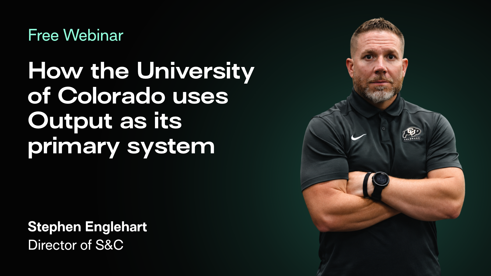 How the University of Colorado uses Output as its primary system