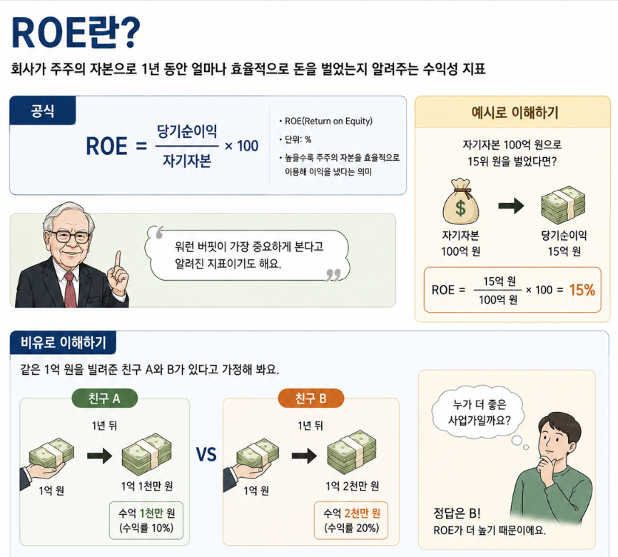 ROE 설명하는 시각화 자료
