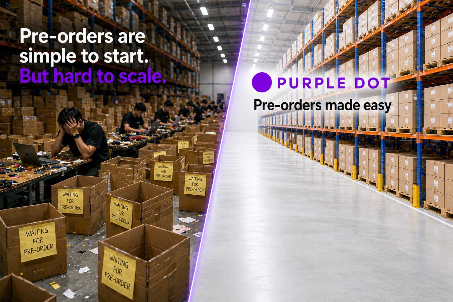 Scaling pre-orders into a core inventory management strategy