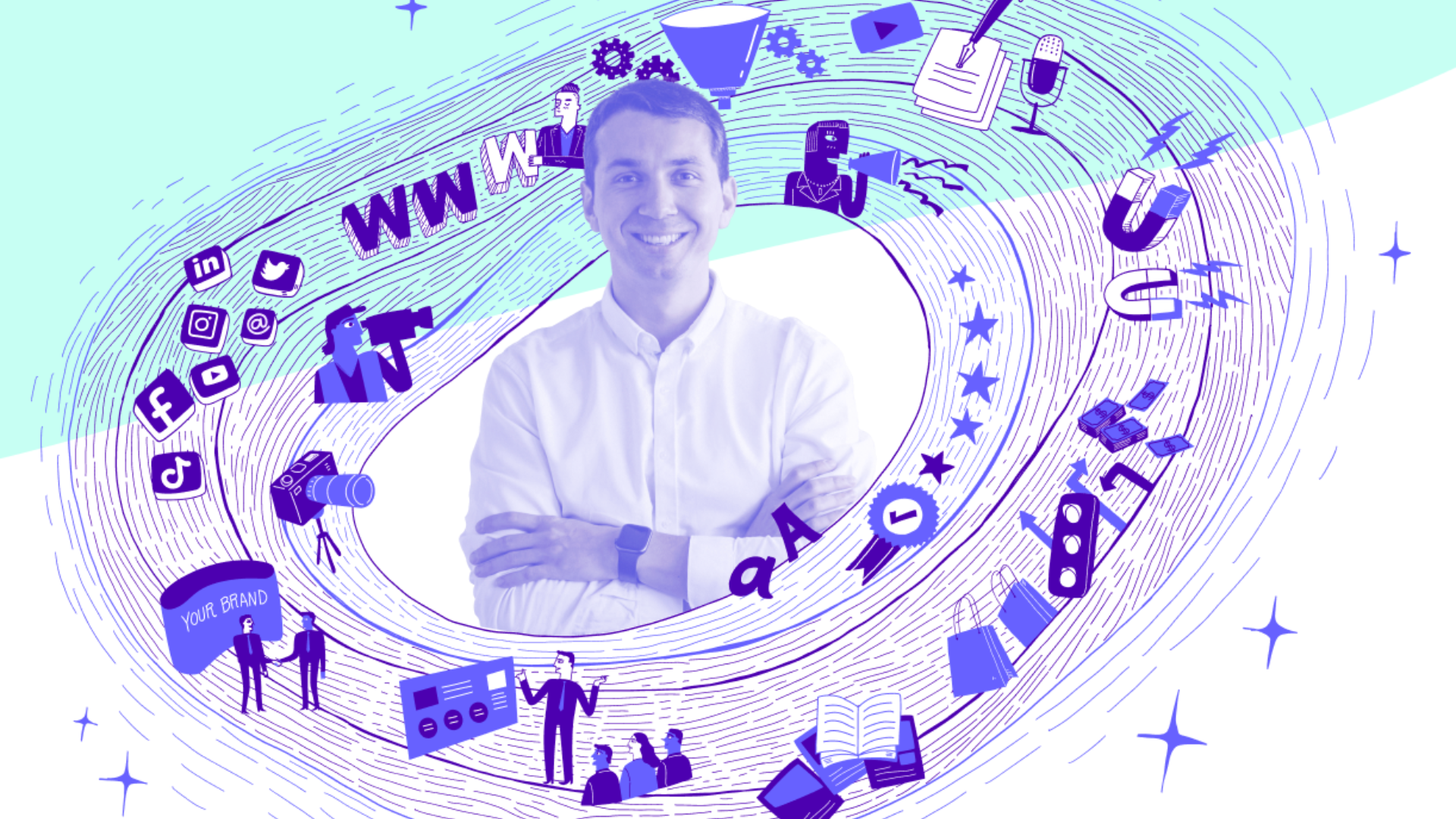 artistic image of personal branding coach