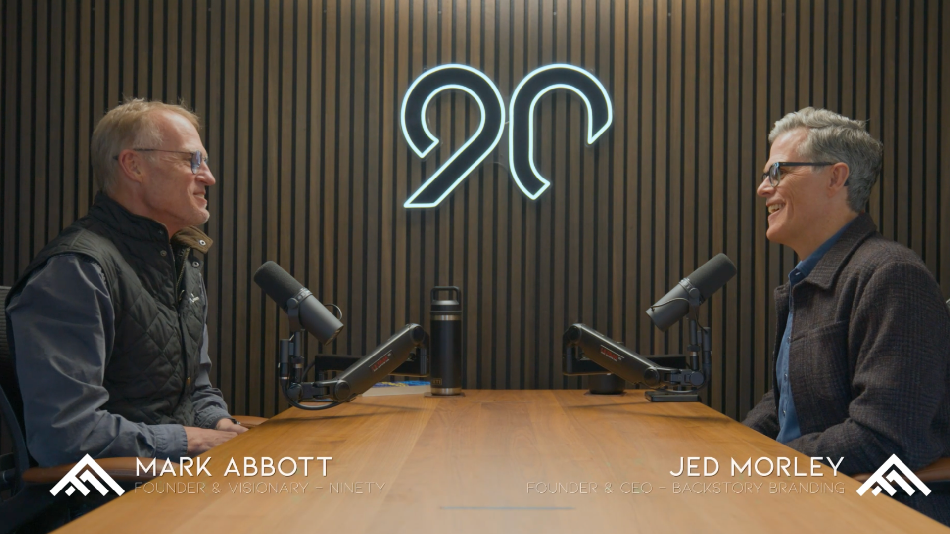 main visual for the Ninety podcast episode