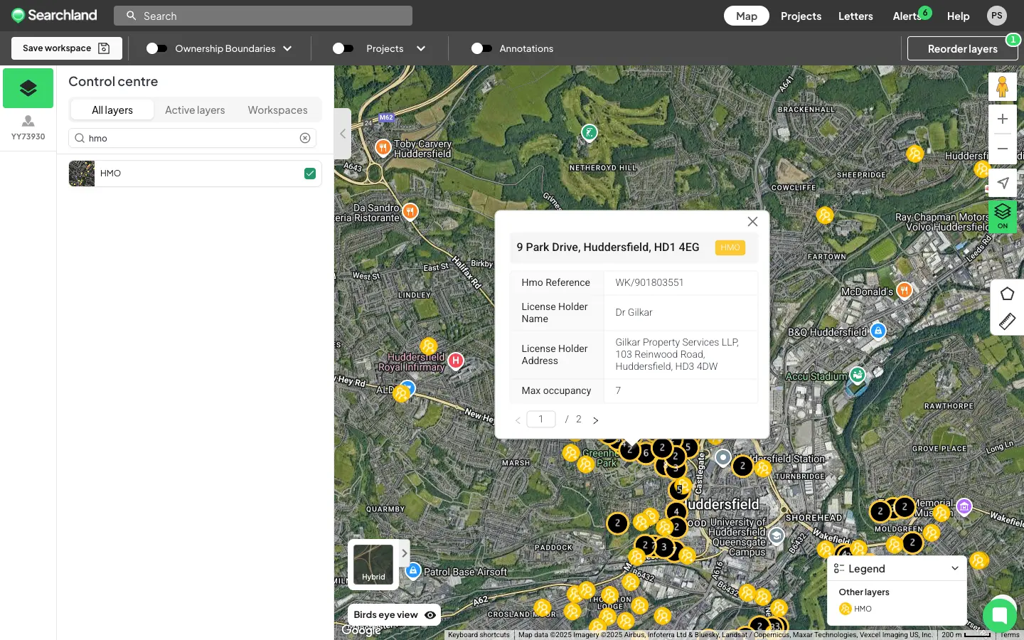 Complete UK HMO Database