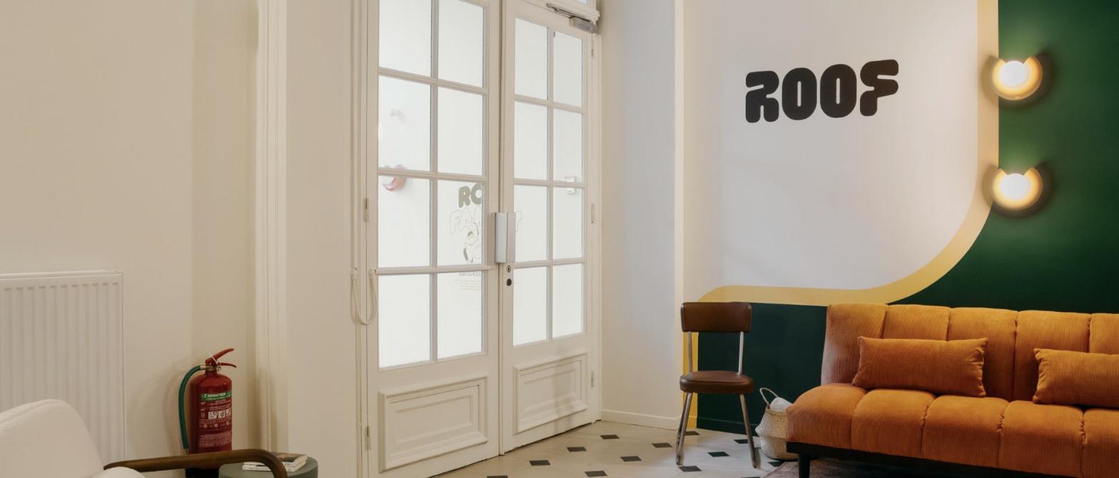 Chambre en coliving étudiant Roof — résidence tout compris