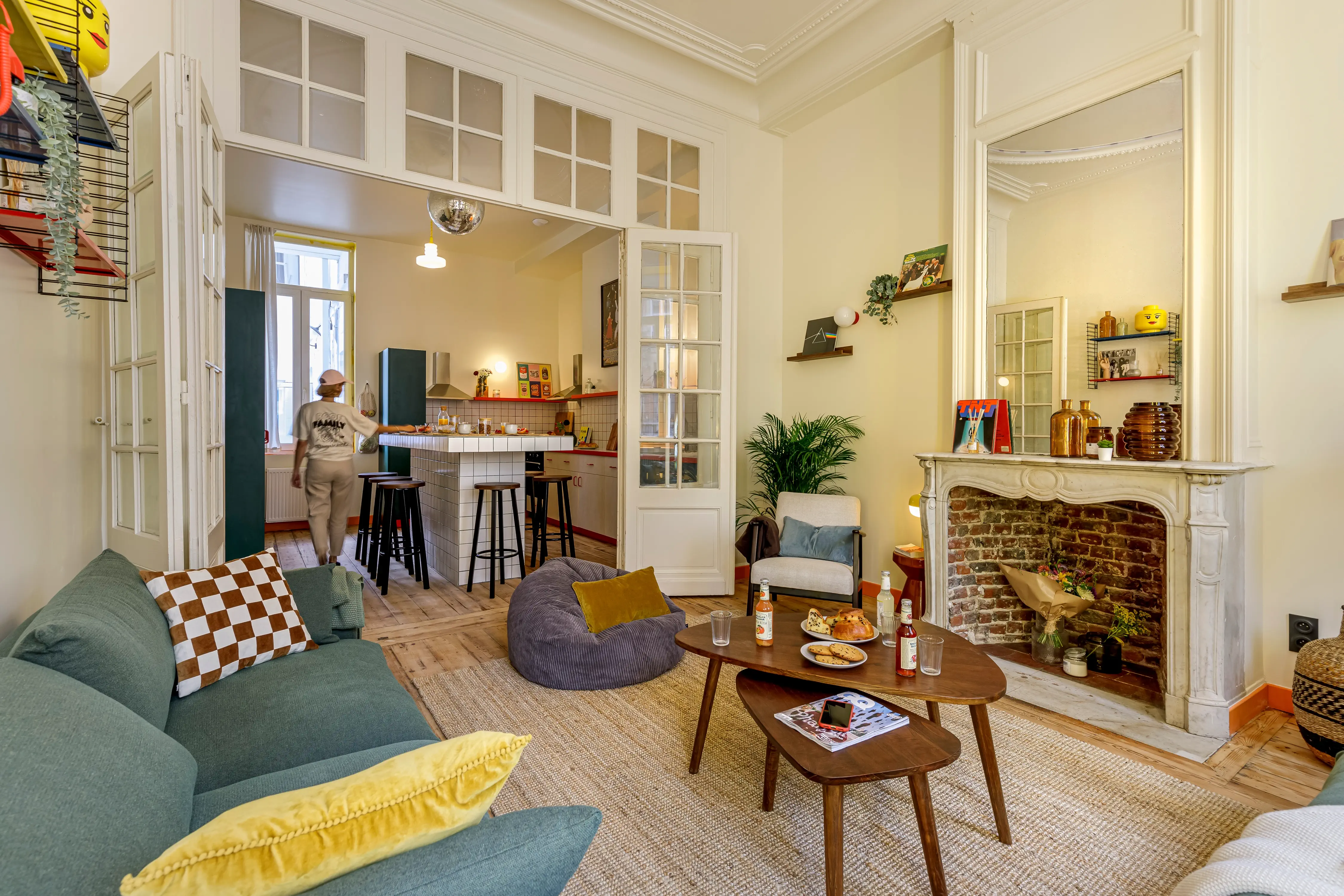 Chambre en coliving étudiant Roof — résidence tout compris