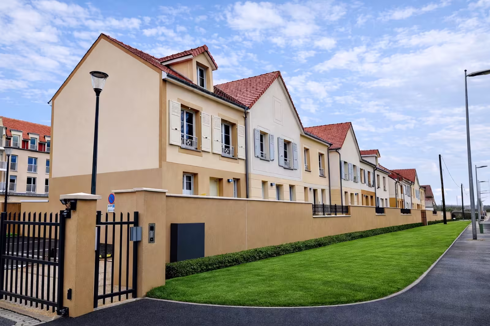 Vue 1 Compiègne Clos des Roses