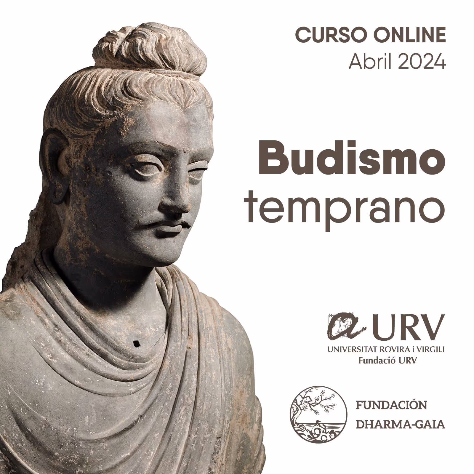 Registration is open for the online course "Early Buddhism and the Theravāda tradition: teachings and practices" organized by the Rovira i Virgili University Foundation and the Dharma-Gaia Foundation.