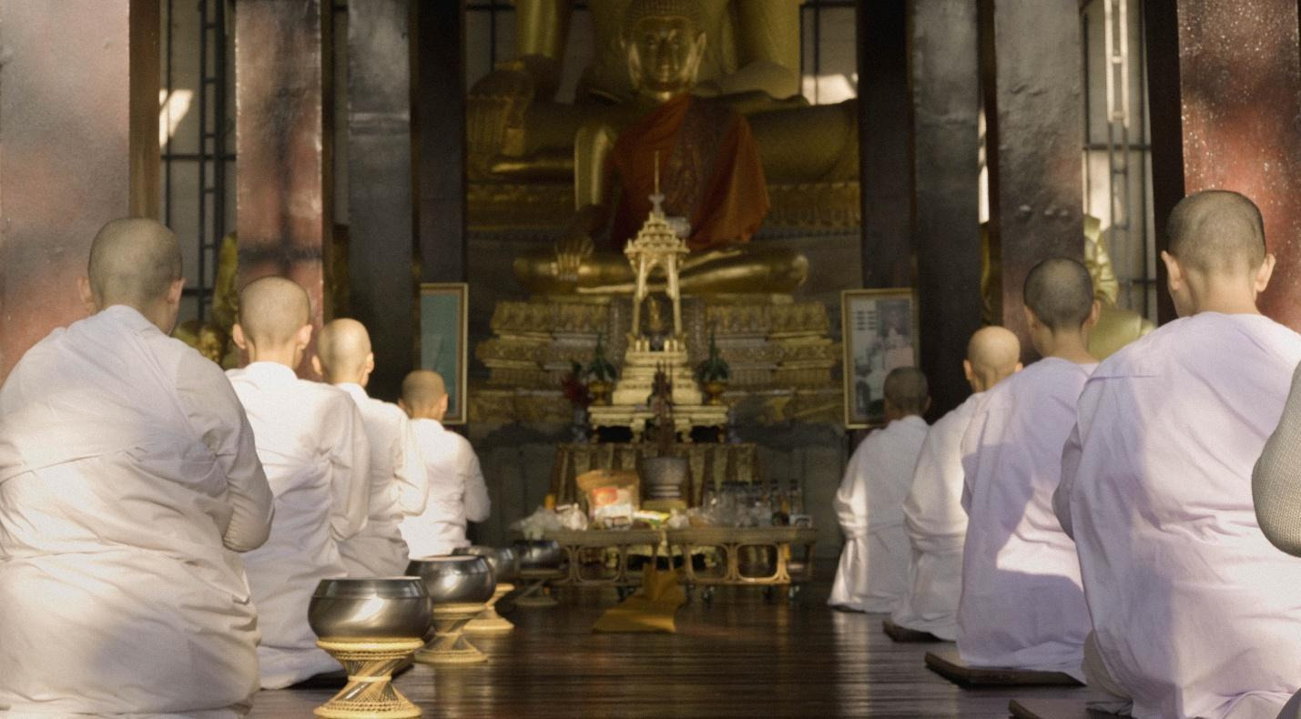 A group of people in white robesAI-generated content may be incorrect.