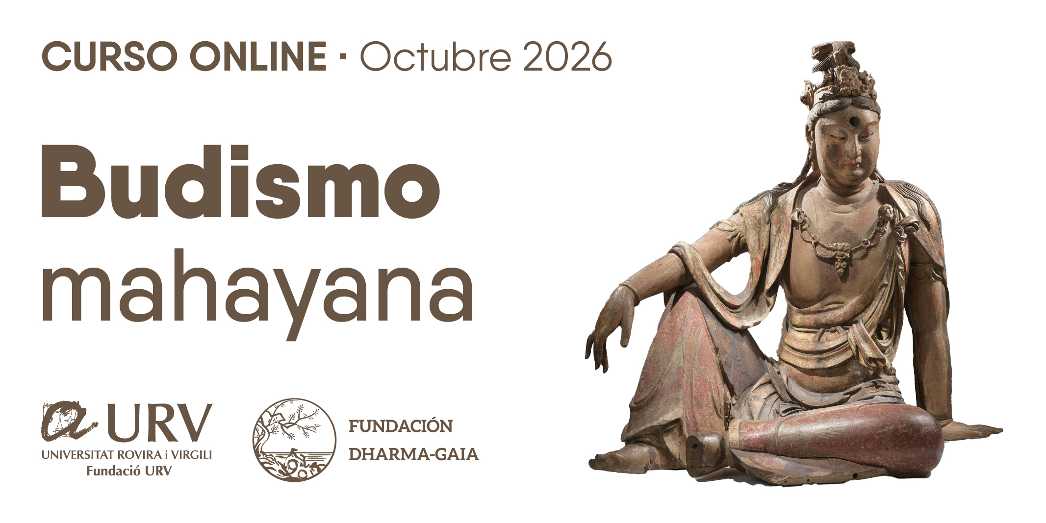 Inscripciones abiertas: curso en línea «Budismo mahāyāna y su expansión por el este de Asia» — 3.ª edición