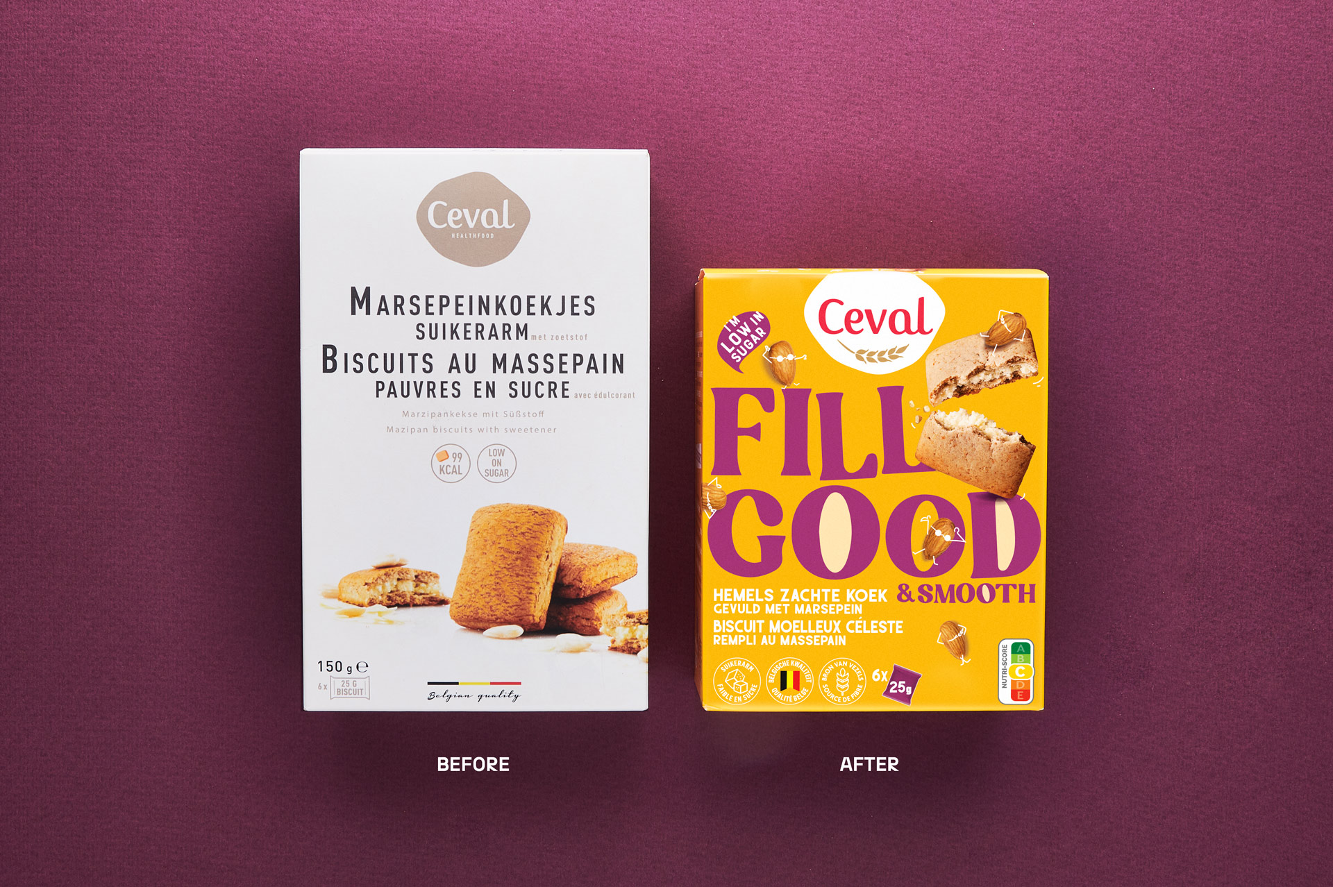 Redesigned Packaging for Ceval
