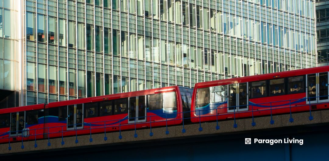 The West Midlands Metro tram providing fast transport links between Wolverhampton and Birmingham - Paragon Living 