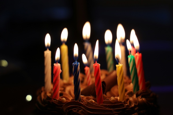 Photo gateau d'anniversaire