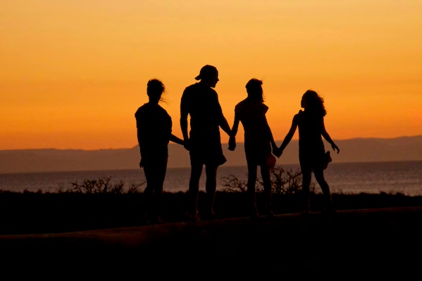 Photo d'une famille