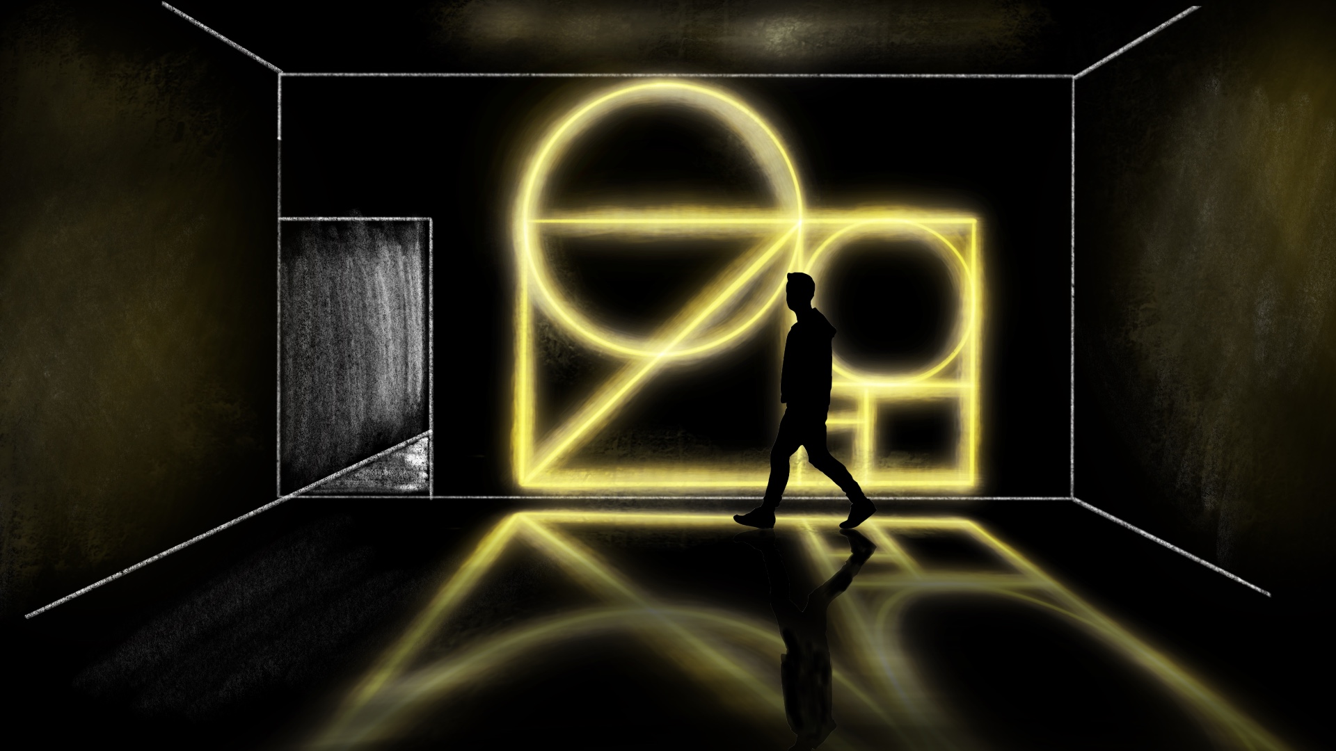 Mur lumineux