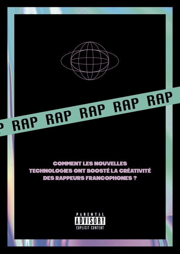 Couverture du magazine destiné au rap