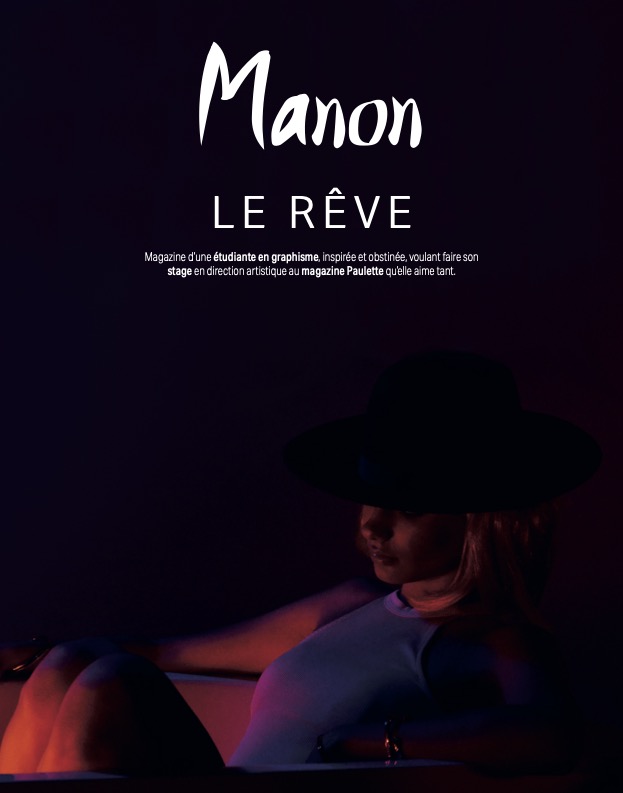 Page sommaire du magazine Paulette