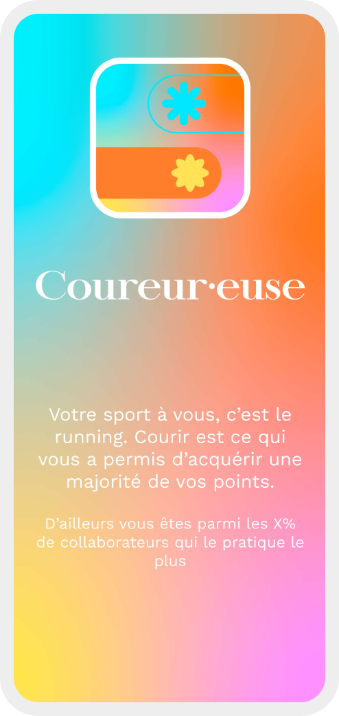 coureur et coureuse