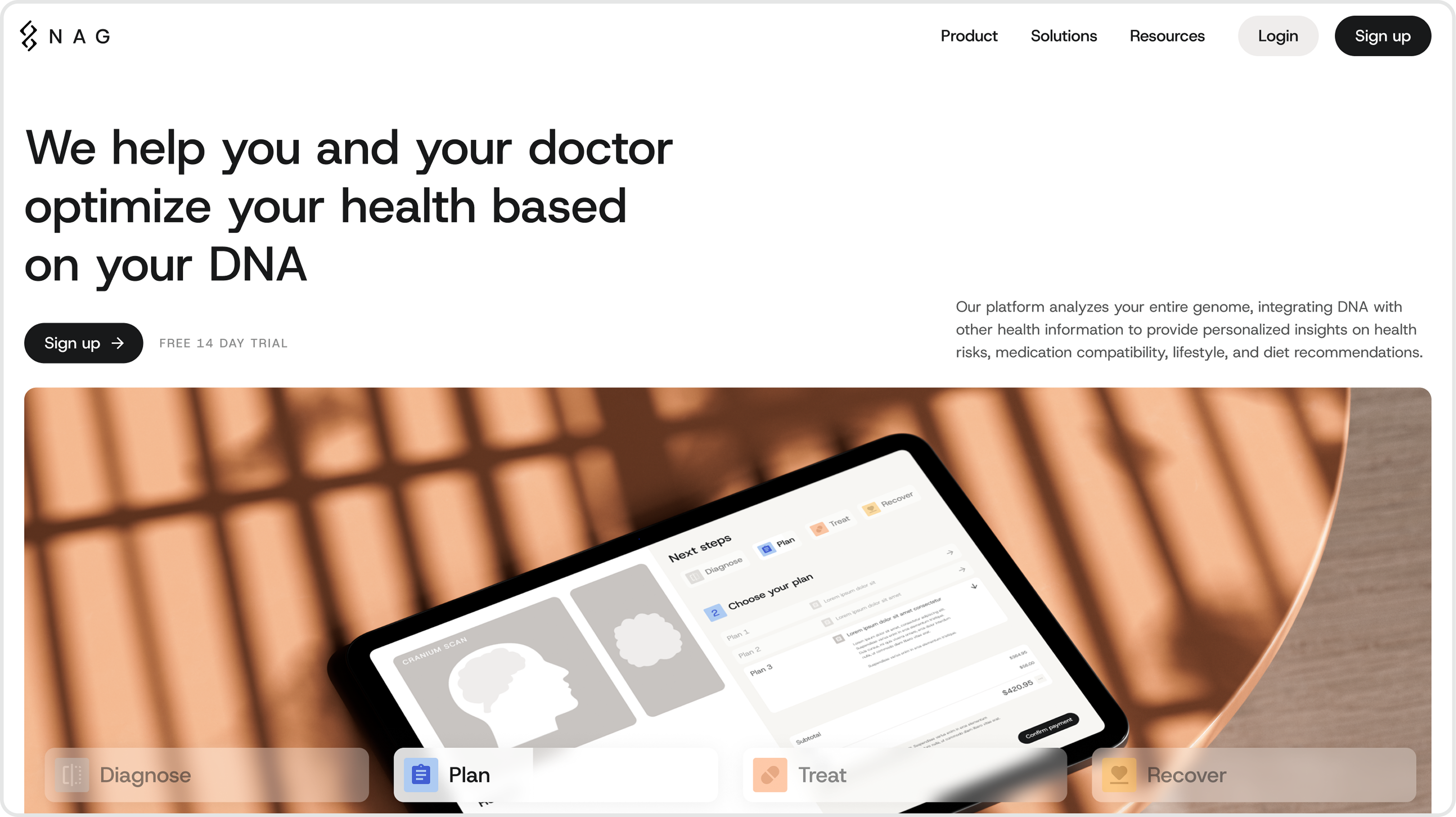 New Amsterdam homepage hero redesigned by Overpass Studio