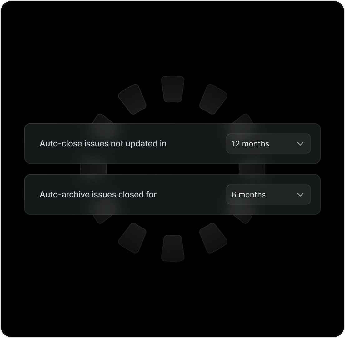 Stylised product shot of the Linear interface