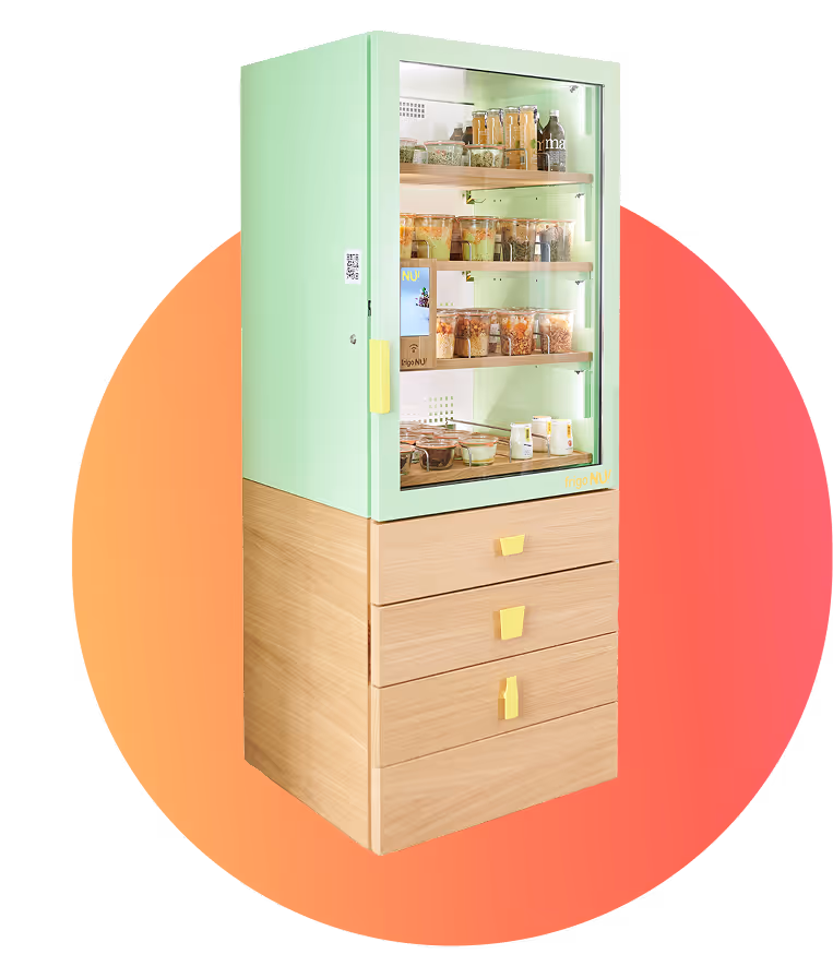 Proposez une offre de restauration 24h/24 et 7j/7 avec le frigo connecté