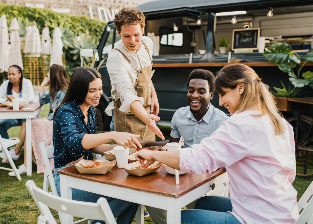 Collection of customer reviews in restaurants