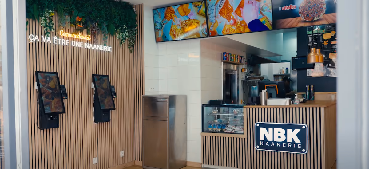 NBK fast food digitalisé