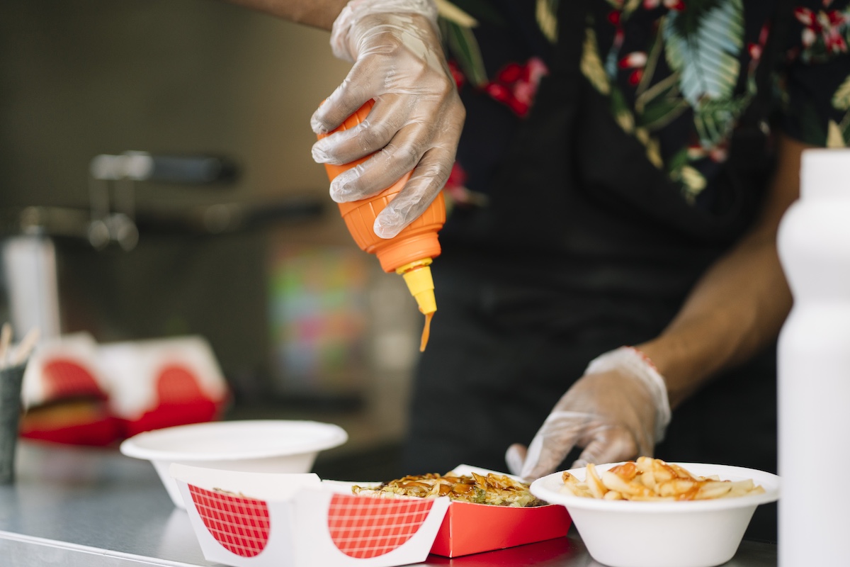 Préparation fast-food