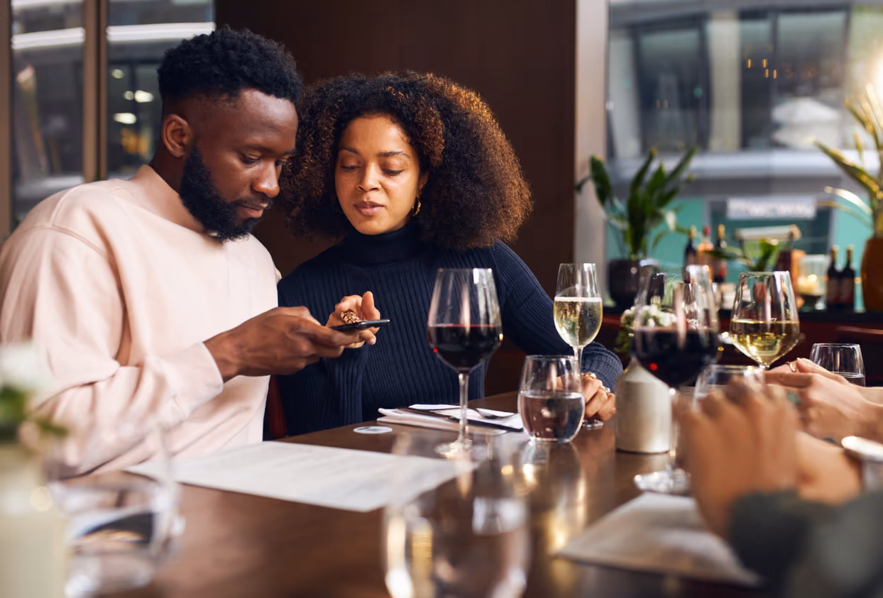 Restaurant trends QR code