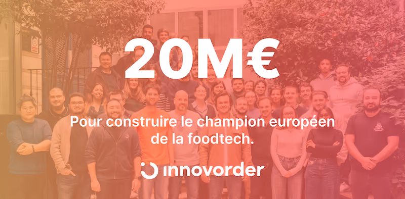 Innovorder le champion européen de a foodtech