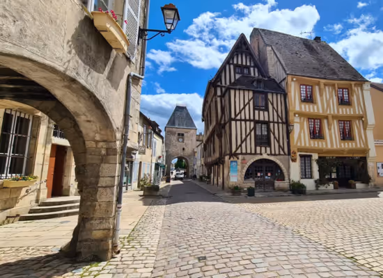 Picturesque town in the Aube region