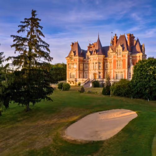 One of the magnificent castles of the Aube region