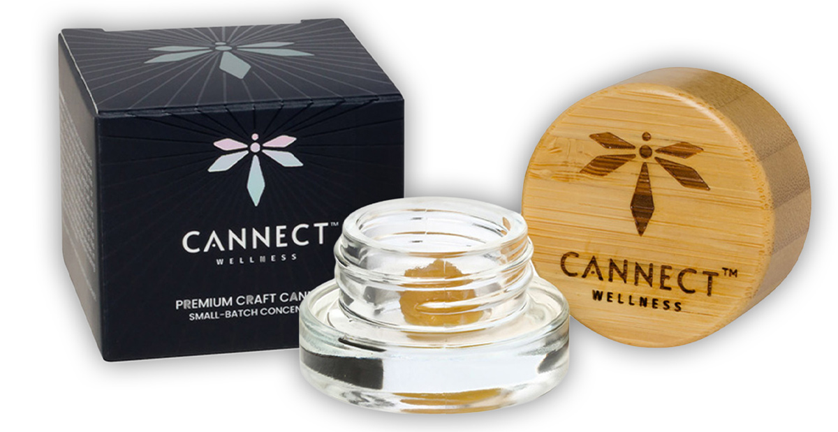 Cannect Wellness Live Badder and packaging