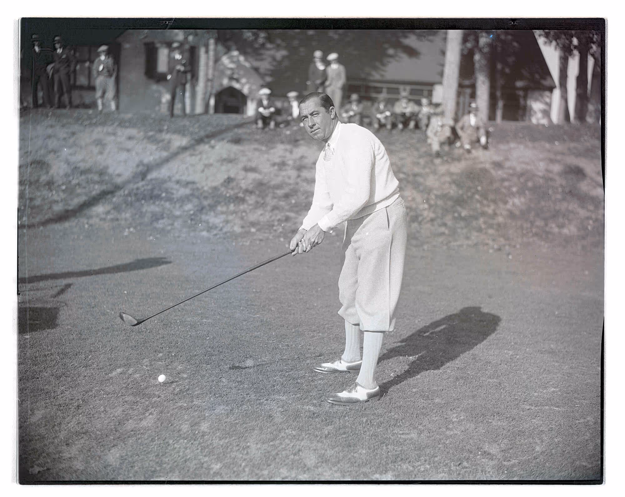 Walter Haegen teeng up at Columbia Edgewater in 1929