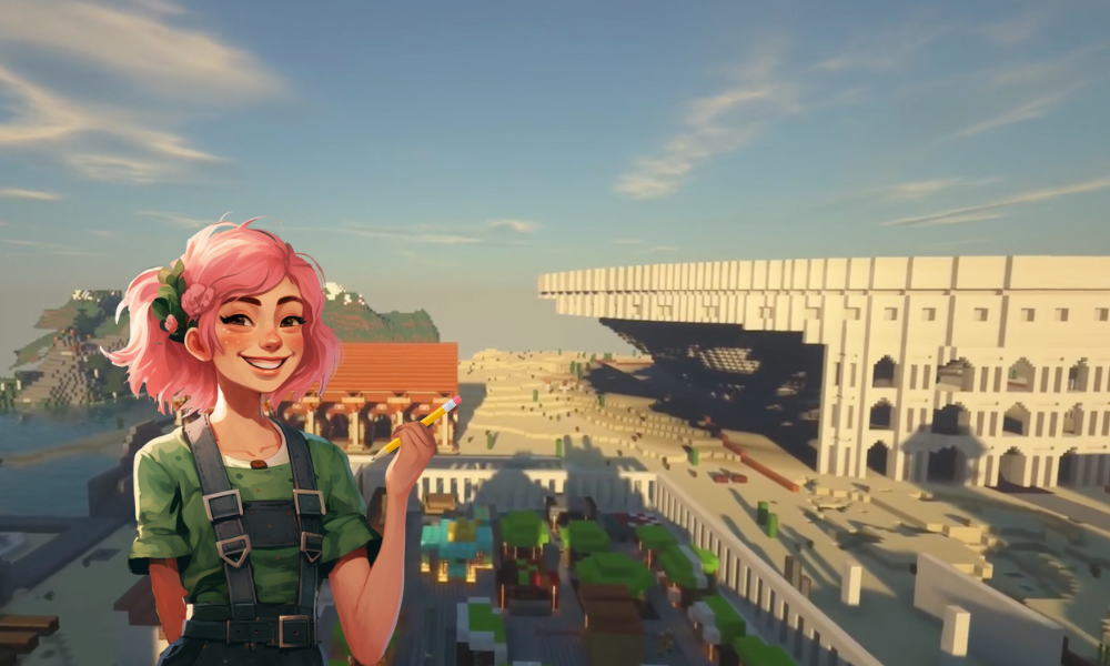 Minecraft Megabuilders - Learn to execute grand designs and build complex structures in Minecraft with School of Gaming!