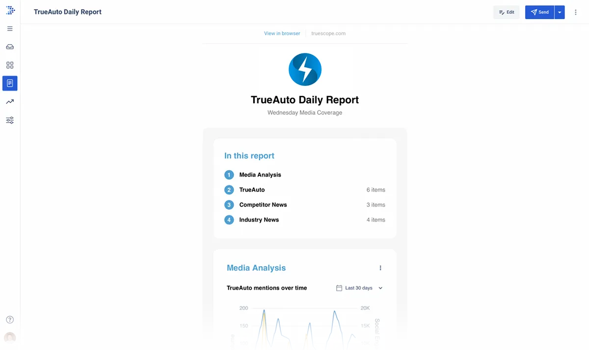 Truescope Industry Communications Updating Stakeholders