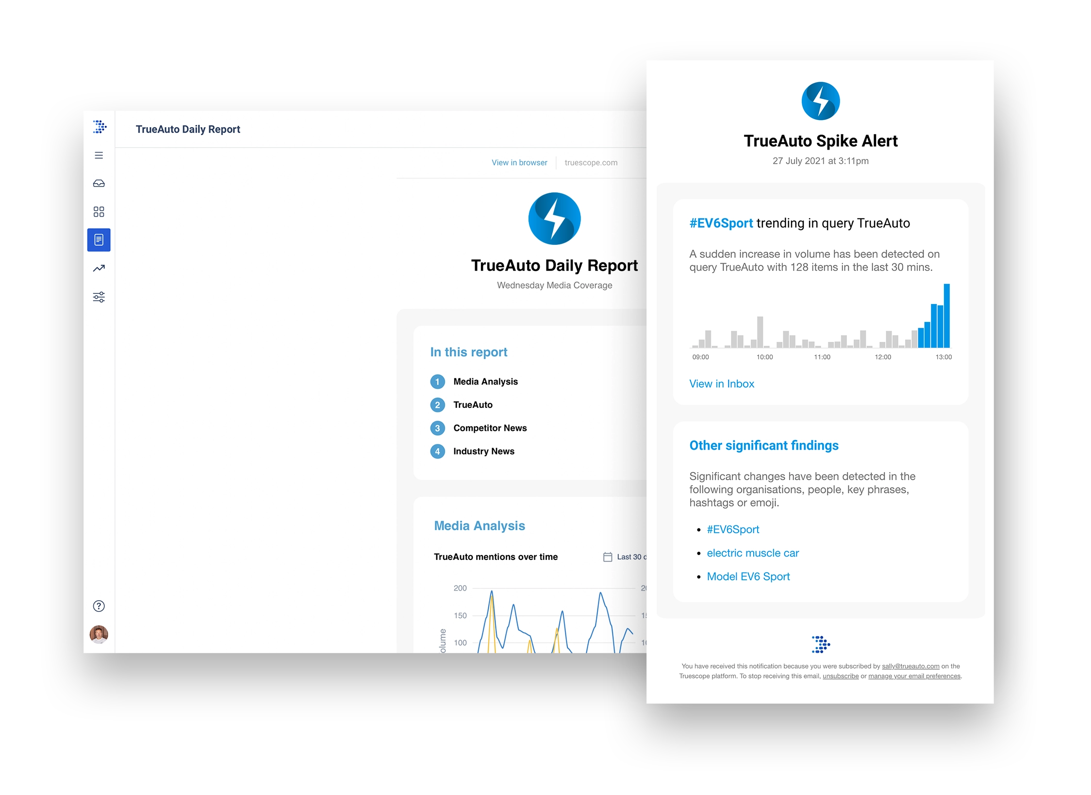 Truescope Solutions Alerts and Reports