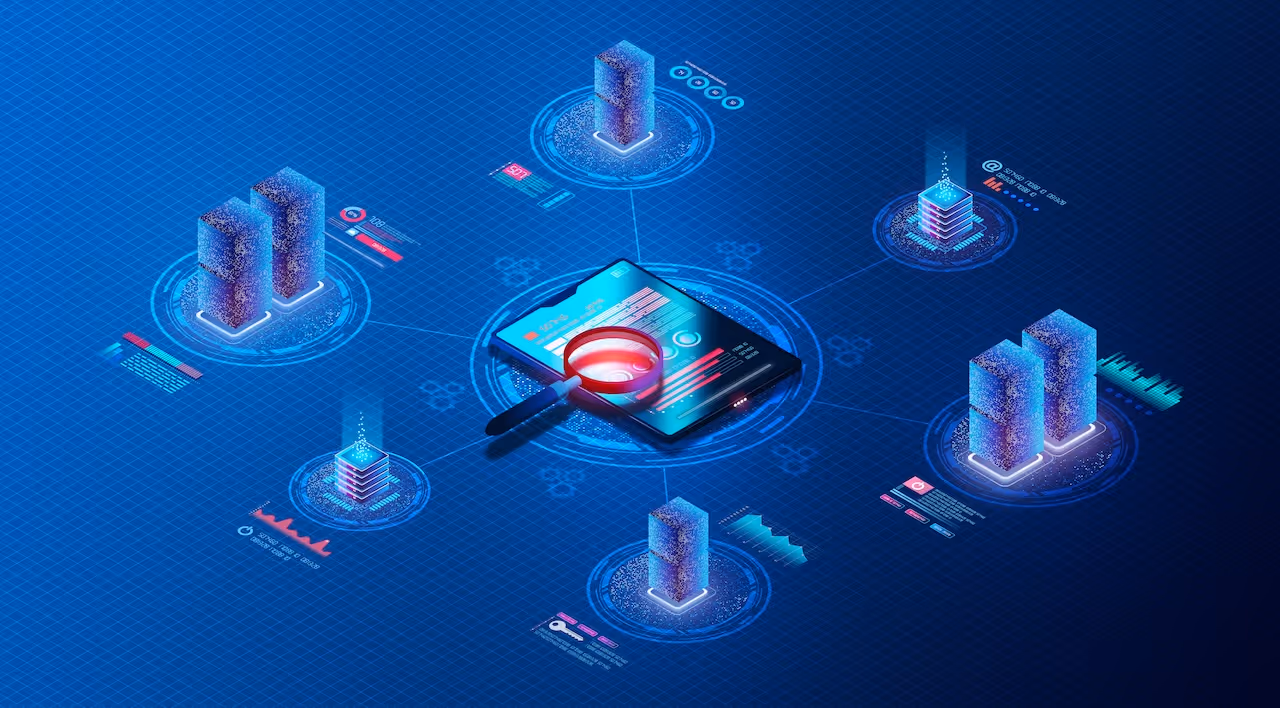 Graphical representation of a data silo that exemplifies the 3-2-1 cybersecurity method of backup data.
