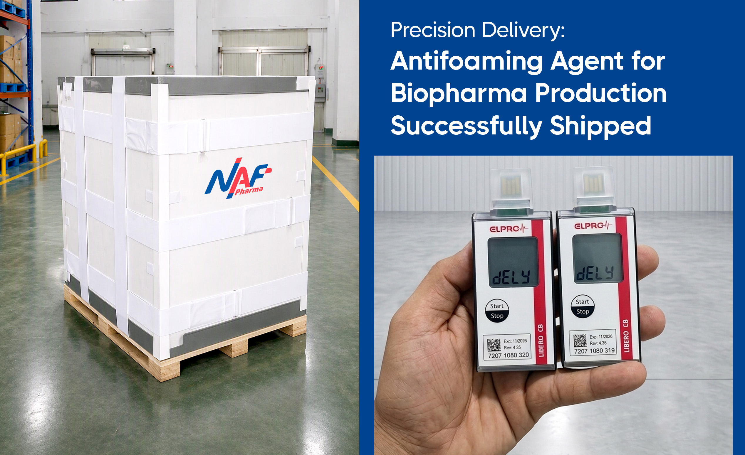 Foam Control Starts with Logistics – How We Protected a +15 to +25°C Shipment
