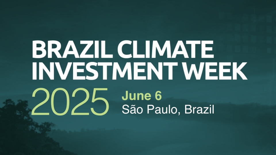 2025 Brazil NbS Investment Summit