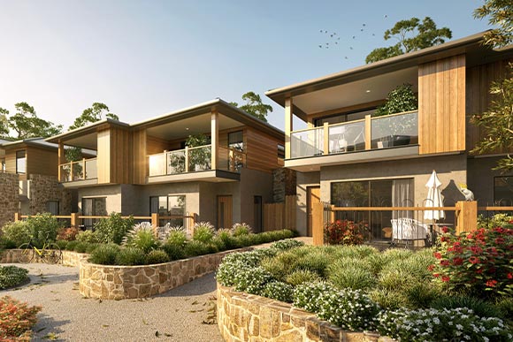 Property development houses