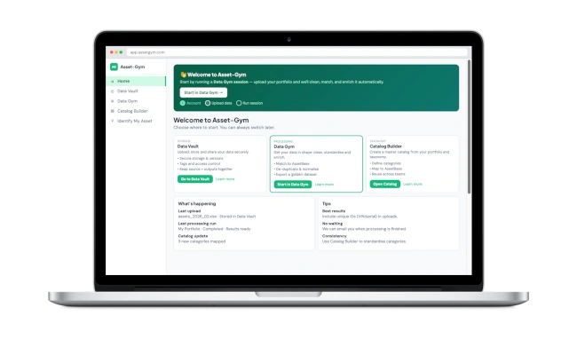 Transforming Raw Input into Asset Data Quality